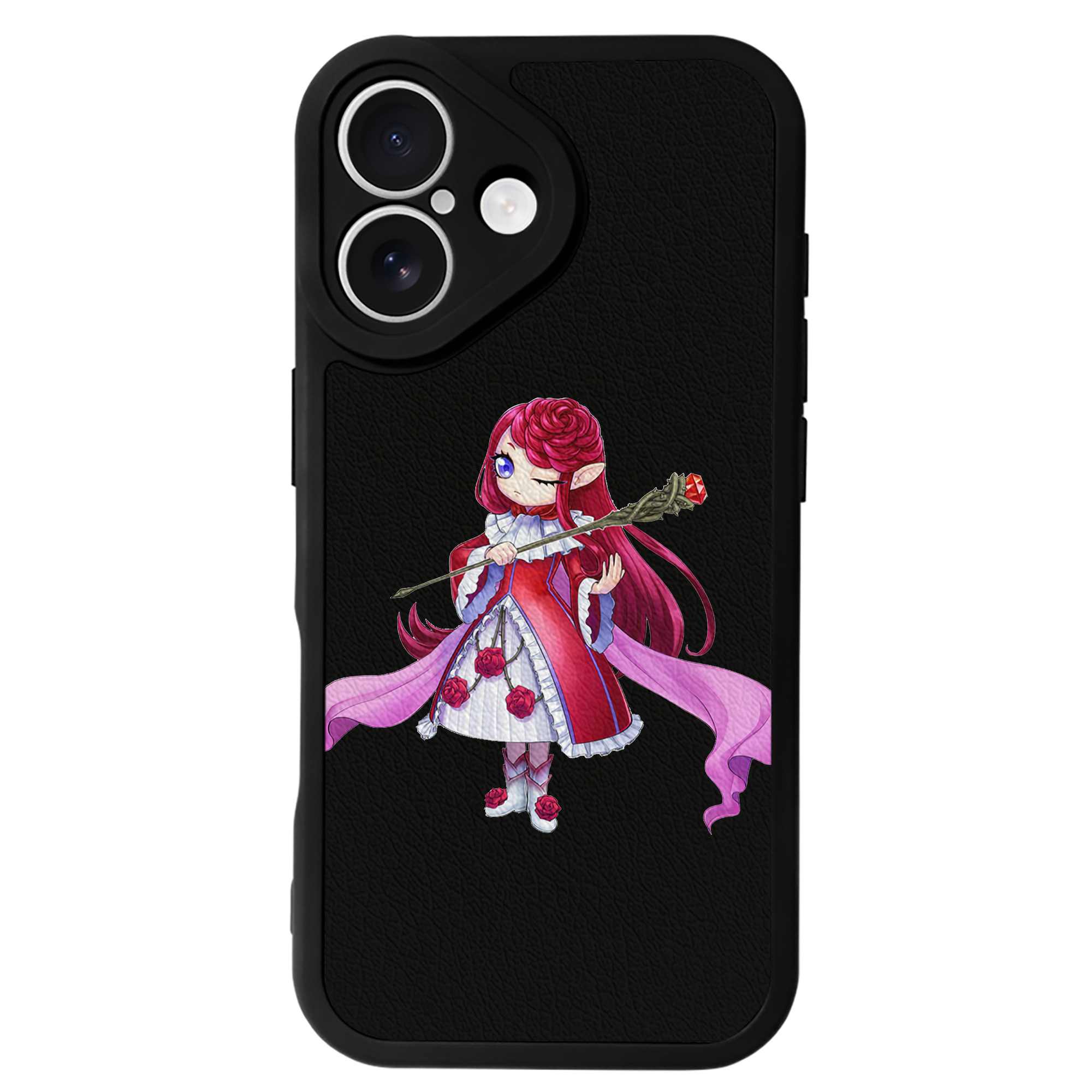 遊☆戯☆王 Yu-Gi-Oh! 【iPhone 16シリーズ対応】シリコンスマホケース（レザー調） 材質：シリコン